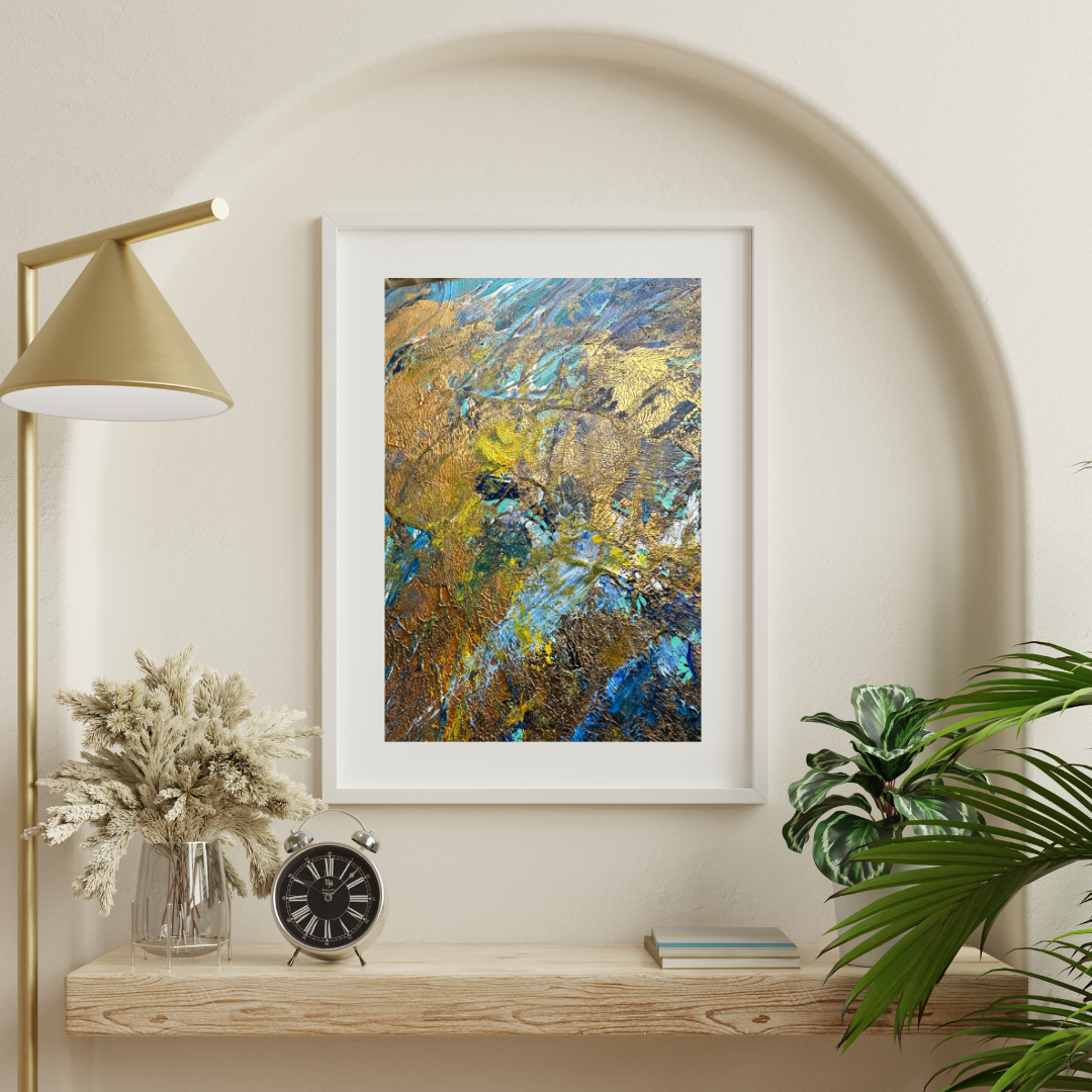 Fiona Liang Art: Brightest Lights on White Background